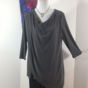 Clara Sun Woo gray layered tunic M